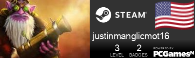 justinmanglicmot16 Steam Signature