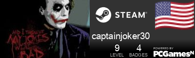 captainjoker30 Steam Signature