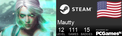 Mautty Steam Signature