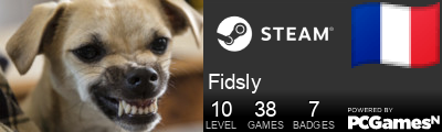 Fidsly Steam Signature