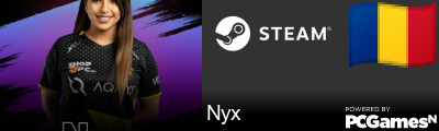 Nyx Steam Signature