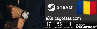 eXs csgofast.com Steam Signature