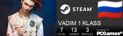 VADIM 1 KLASS Steam Signature