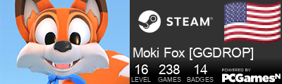 Moki Fox [GGDROP] Steam Signature