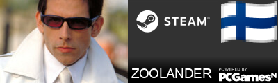 ZOOLANDER Steam Signature