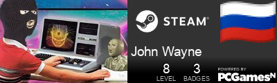 John Wayne Steam Signature