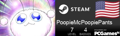 PoopieMcPoopiePants Steam Signature
