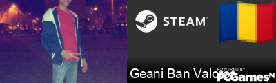 Geani Ban Valoros Steam Signature
