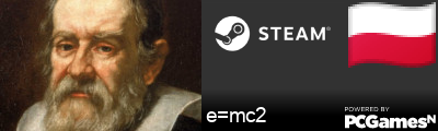 e=mc2 Steam Signature