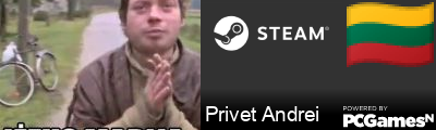 Privet Andrei Steam Signature