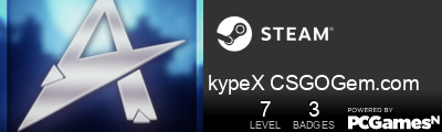 kypeX CSGOGem.com Steam Signature