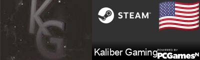 Kaliber Gaming Steam Signature