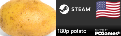 180p potato Steam Signature