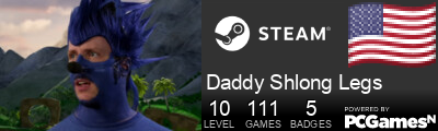 Daddy Shlong Legs Steam Signature