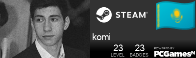 komi Steam Signature