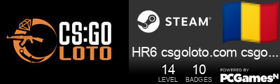 HR6 csgoloto.com csgobounty.com Steam Signature