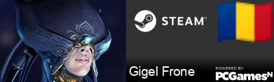 Gigel Frone Steam Signature