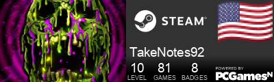 TakeNotes92 Steam Signature
