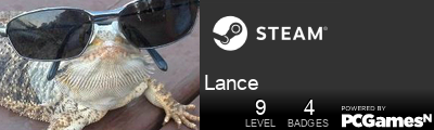 Lance Steam Signature