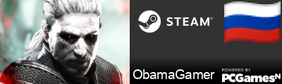 ObamaGamer Steam Signature