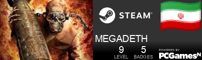 MEGADETH Steam Signature