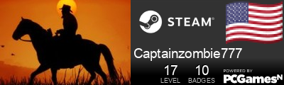Captainzombie777 Steam Signature