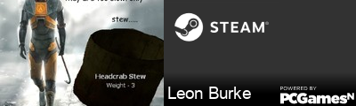 Leon Burke Steam Signature
