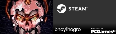 bhoylhogro Steam Signature