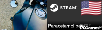 Paracetamol peek Steam Signature