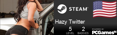 Hazy Twitter Steam Signature