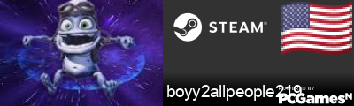 boyy2allpeople219 Steam Signature