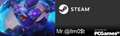 Mr.@llm0$t Steam Signature