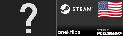 onekftlbs Steam Signature
