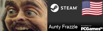 Aunty Frazzle Steam Signature