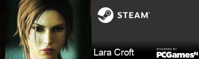 Lara Croft Steam Signature
