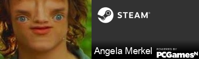 Angela Merkel Steam Signature