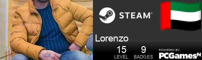 Lorenzo Steam Signature