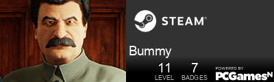 Bummy Steam Signature