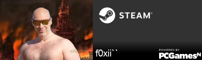 f0xii`` Steam Signature