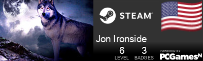 Jon Ironside Steam Signature
