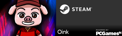 Oink Steam Signature