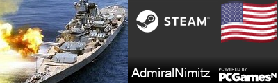 AdmiralNimitz Steam Signature
