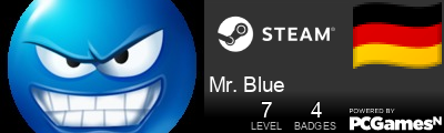 Mr. Blue Steam Signature