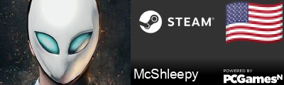McShleepy Steam Signature