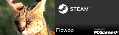 Fiowop Steam Signature