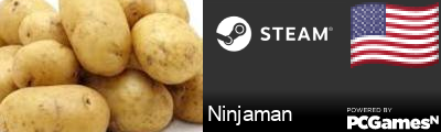 Ninjaman Steam Signature