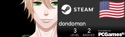 dondomon Steam Signature