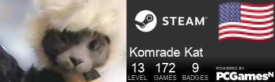 Komrade Kat Steam Signature