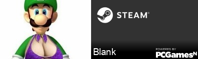 Blank Steam Signature