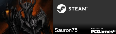 Sauron75 Steam Signature